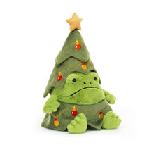 Load image into Gallery viewer, Christmas Tree Ricky Rain Frog - Jellycat Reired