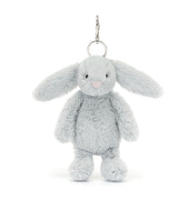 Load image into Gallery viewer, Bashful Silver Bunny Bag Charm - Jellycat (retired)