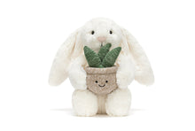 Load image into Gallery viewer, Cream Bunny with Plant - Jellycat