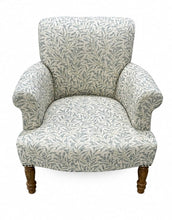 Load image into Gallery viewer, William Morris Blue ‘Willow Bough’ Occasional Armchair - in store collection