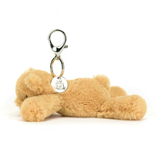 Load image into Gallery viewer, Smudge Bear Bag Charm - Jellycat (retired)