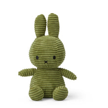 Load image into Gallery viewer, Miffy Olive Green 23cm Corduroy ECO - Bon Ton Toys
