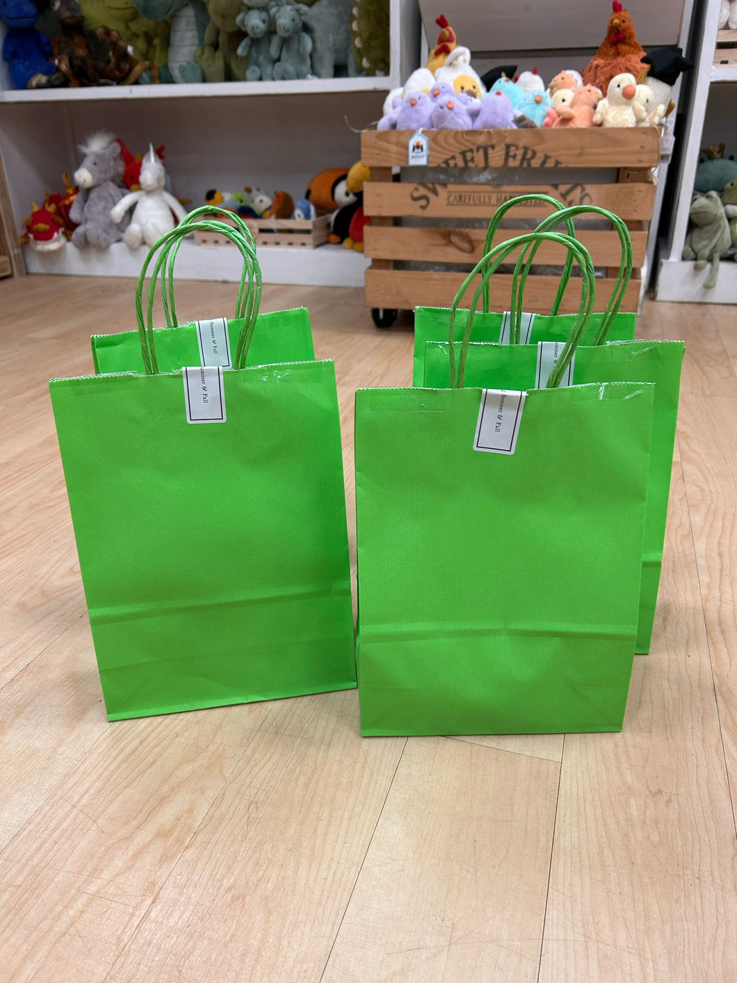 Easter Themed JELLYCAT Mystery Bag (green bag is gender neutral )