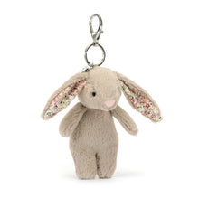 Load image into Gallery viewer, Blossom Beige Bunny Bag Charm - Jellycat, note this is the old style Blossom, not the new Petal.
