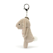 Load image into Gallery viewer, Blossom Beige Bunny Bag Charm - Jellycat, note this is the old style Blossom, not the new Petal.
