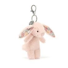 Load image into Gallery viewer, Blossom Blush Bunny Bag Charm - Jellycat - this is the old style Blossom Blush not the Cherry Blossom Blush
