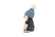 Load image into Gallery viewer, Peanut Penguin Snowboarding - Jellycat Retired
