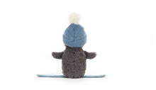 Load image into Gallery viewer, Peanut Penguin Snowboarding - Jellycat Retired
