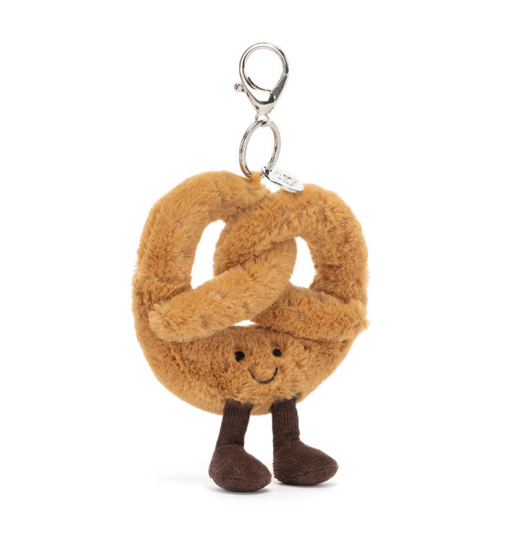 Amusables Pretzel Bag Charm - Jellycat