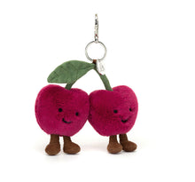 Load image into Gallery viewer, Amuseables Cherries Bag Charm - Jellycat
