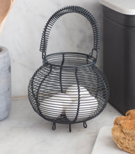 Load image into Gallery viewer, Egg Basket in Carbon
