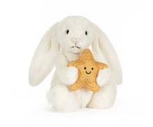 Load image into Gallery viewer, Cream Bunny with Star Jellycat
