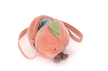 Load image into Gallery viewer, Amuseables Peach Shoulder Bag - Jellycat
