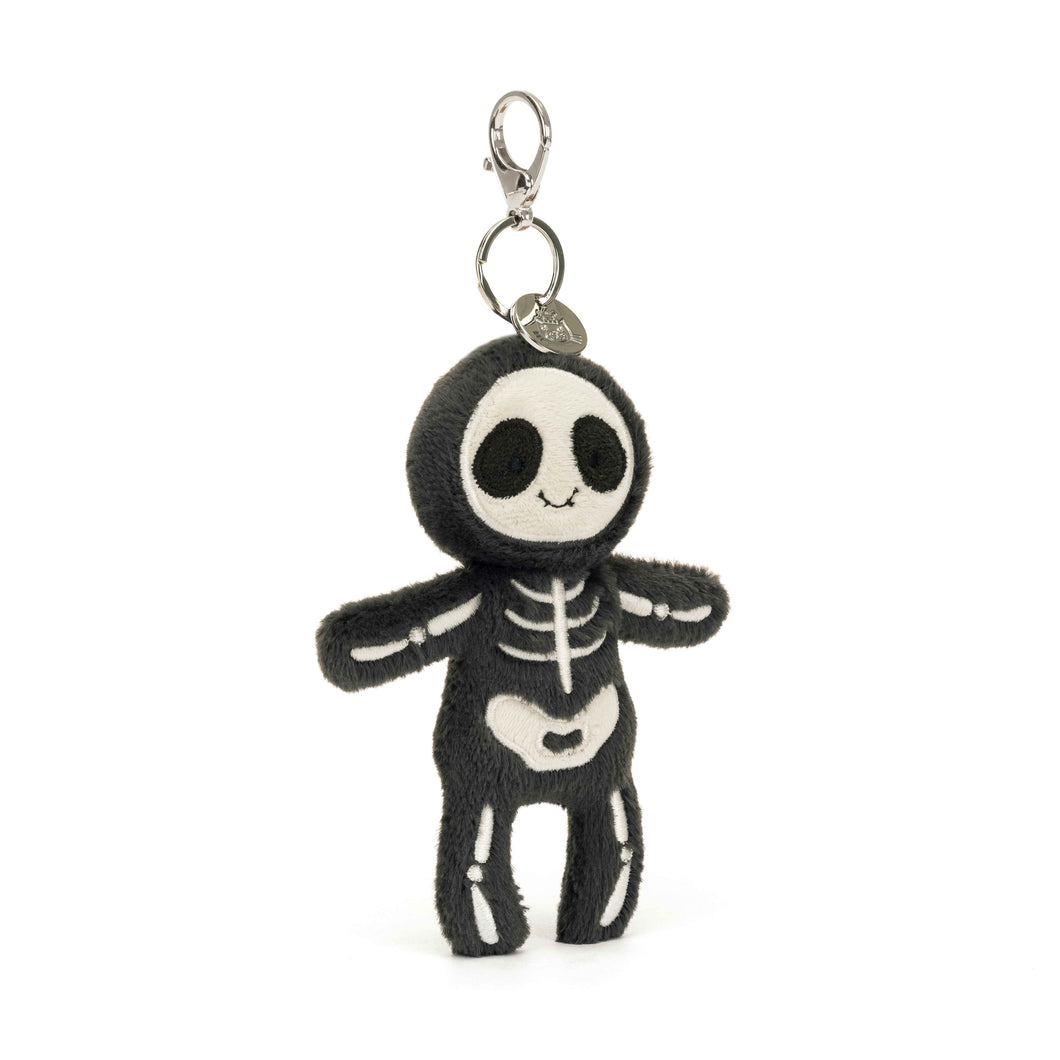 Skeleton Bob Bag Charm - Jellycat