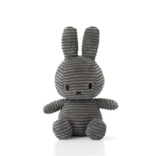 Load image into Gallery viewer, Miffy Grey 23cm Corduroy ECO - Bon Ton Toys
