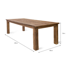Load image into Gallery viewer, St Mawes Dining Table Teak Weatherpoof  - in store collection only
