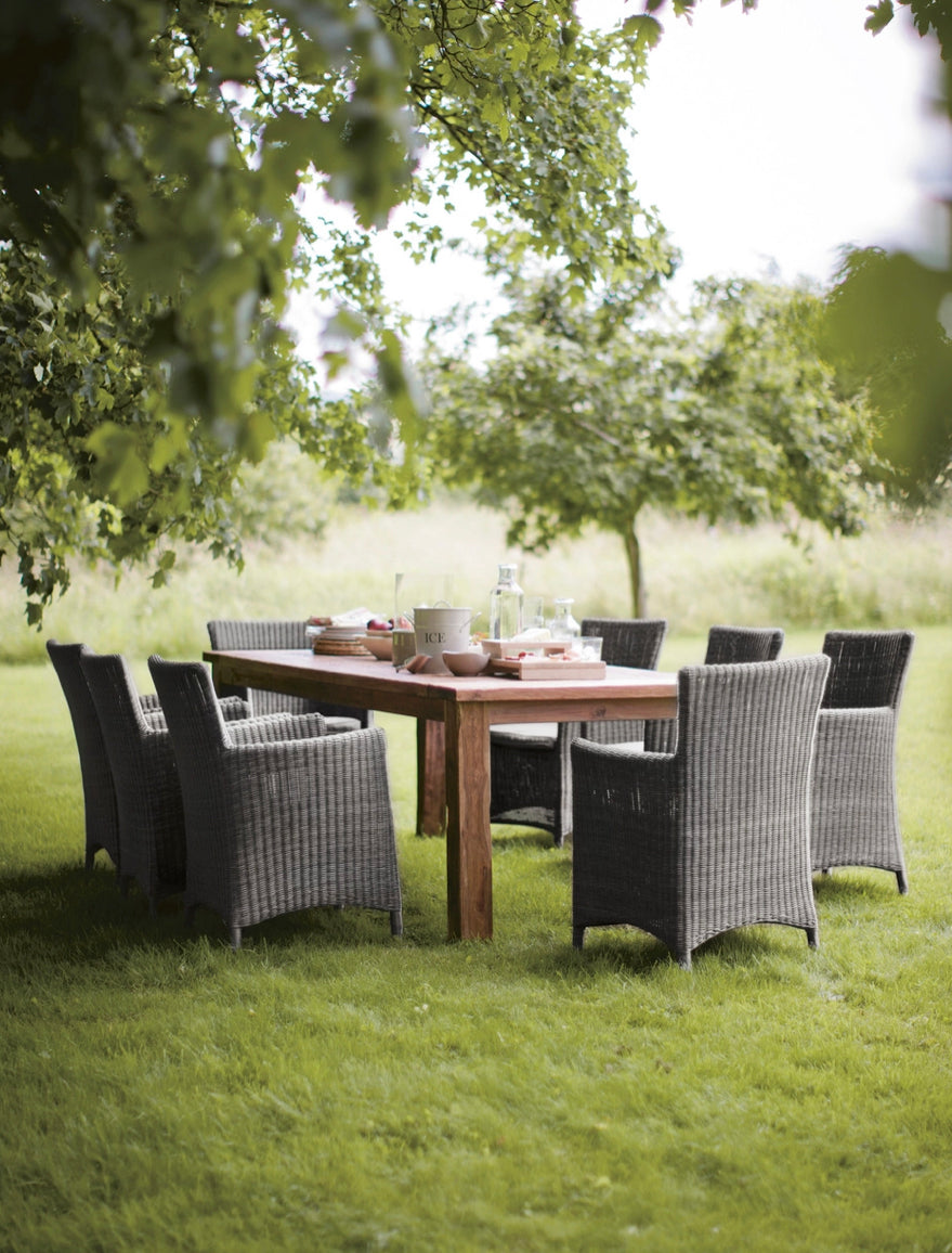 St Mawes Dining Table Teak Weatherpoof  - in store collection only